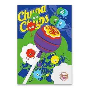 Školní sešit Chupa Chups 2025 - A4, linkovaný, 40 listů,mix motivů